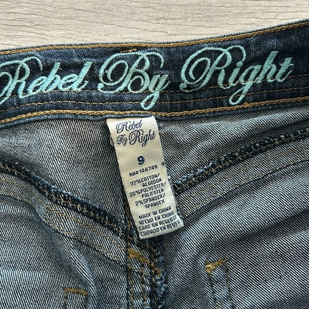 Rebel By Right juniors skinny fit jeans size 9